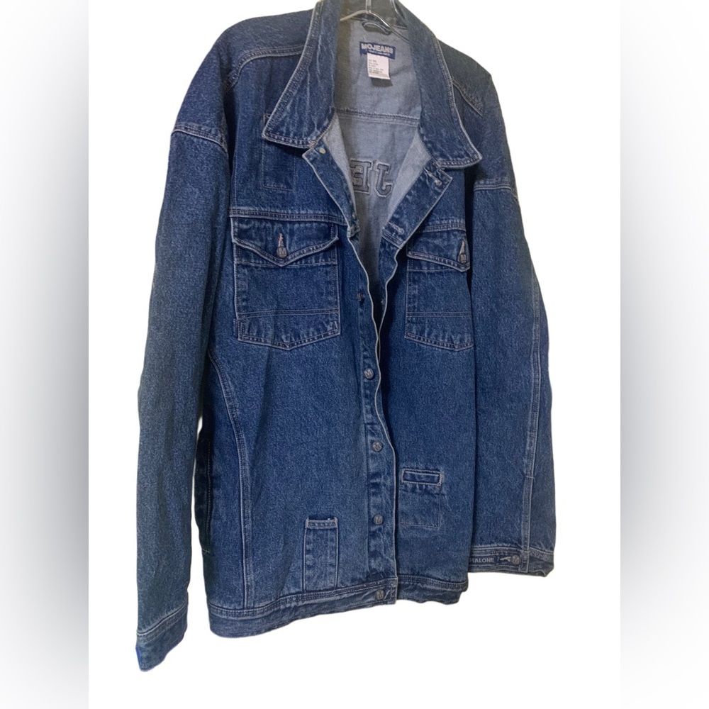 Vintage Mojeans Men Denim Jacket 5x.
